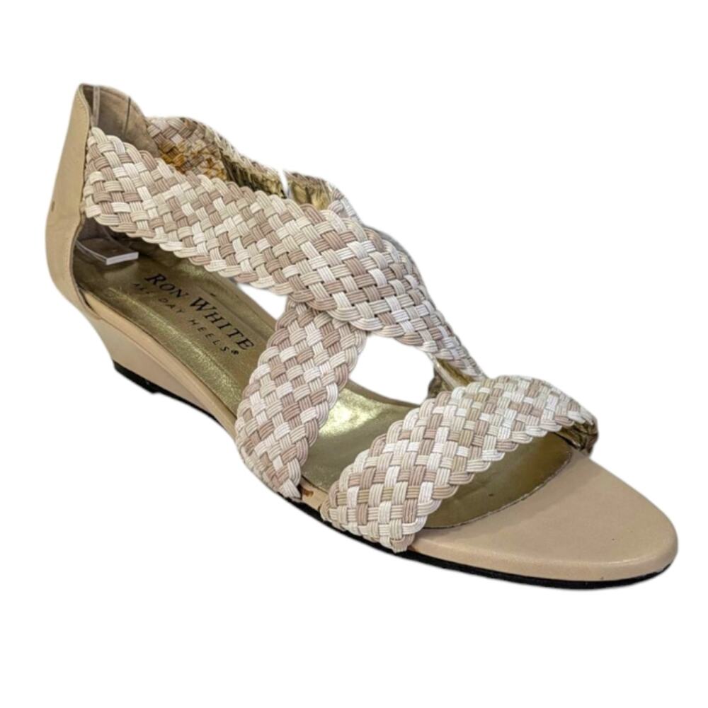 Ron White Sandals GUC $345 Size 39.5 US 9 S3481